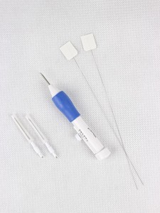 Plastikowa igła regulowana SKC - do cienkich włóczek