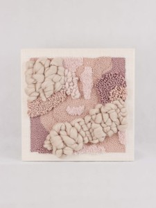 NA ZAMÓWIENIE "Rose Gold" obraz tekstylny 50x50 cm