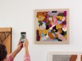 embroidered wall art tapestry for above desk