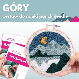 Zestaw do nauki punch needle GÓRY